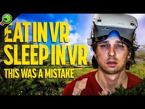 I Spent 3 Days Straight in The Forest VR