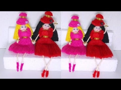 DIY Macrame Doll Tutorial | Cute Handmade Macrame Craft Idea😊