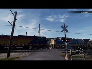 Train Sim World 2 railfanning with CSX 1973 Chessie System HU on 7th train