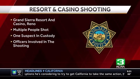 Multiple injuries reported after shooting involving police at Reno casino and resort