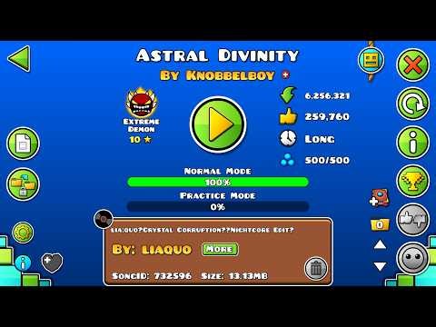 Astral Divinity 100% (Extreme Demon) SECOND HARDEST | Geometry Dash