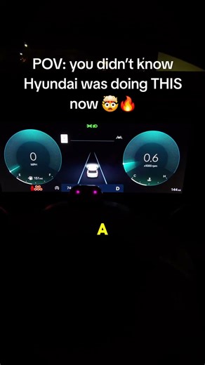 Digital Gauges & Instrument Cluster on 26 Hyundai Palisade Calligraphy change color it looks amazing
