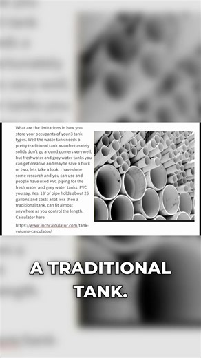 This RV holding tank hack is brilliant for your van or cargo trailer #vanlife #water #tanks #cargo