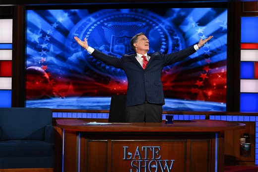 Stephen's identical, conservative cousin would like to have a word. #Colbert #ColbertReport #TheWord | The Late Show with Stephen Colbert