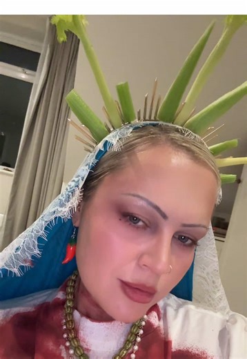 She had one too many bloody Mary’s! #newmusic #lyrics #halloweenoutfit