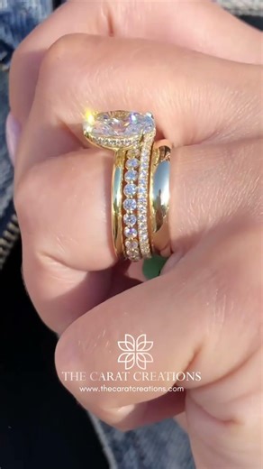 lab grown oval diamond ring #labgrowndiamond #trending #viral #love #engagementring #songstatus