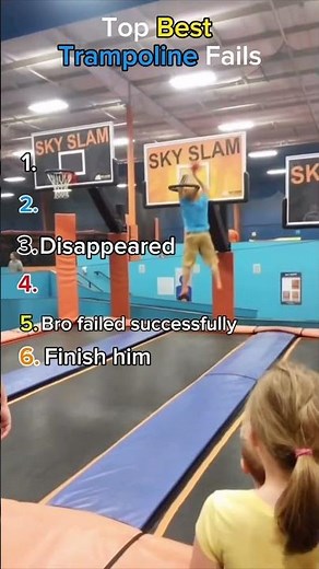 Top Trampoline Fails! 😅 | Funniest Moments & Epic Falls #shorts #fails