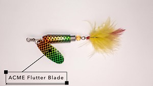 4.2K views · 821 reactions | Meet the revolutionary Rattlin' SpinMaster – an inline spinner crafted for trout fanatics. Boasting advanced features like a built-in rattle chamber and pulsating cam, it delivers irresistible body rotation and rattling, ensuring success where other baits fail. Take 40% off right now and load up your tackle box. | ACME Tackle Company | Facebook