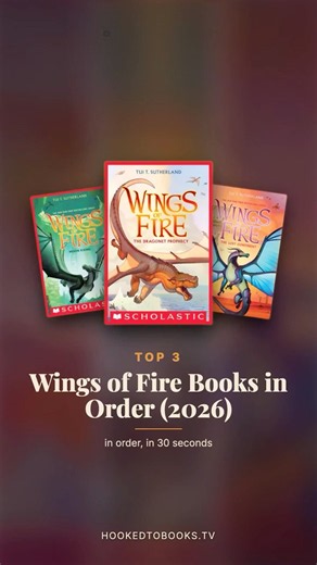 Wings of Fire Books in Order (2026) — Top 3 to Start #Shorts