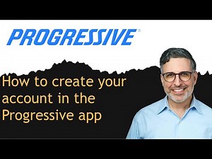 How to create your account in the Progressive app