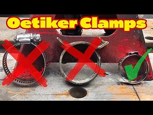 The BEST way to repair leaking Automatic Transmission Lines (OETIKER CLAMPS)