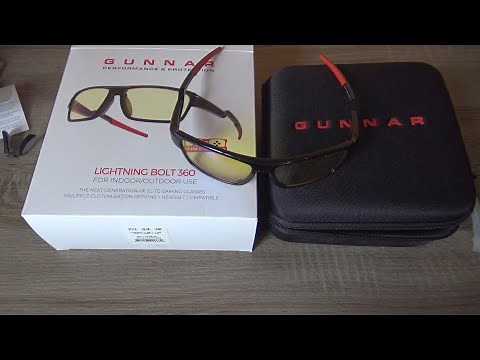 Gunnar Lightning Bolt 360 Lunettes Gaming Protectrices : Unboxing et Avis FR (N-Gamz)