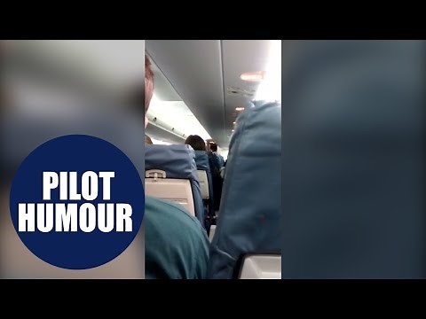 FlyBe pilot makes hilarious pre-flight announcement