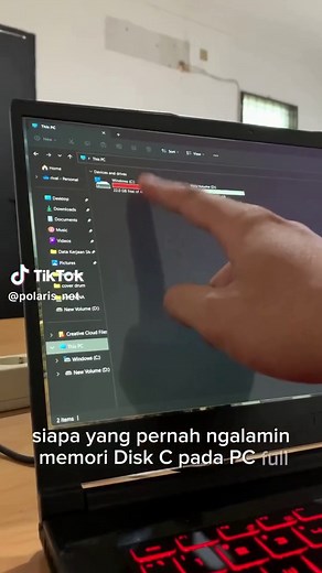 ini dia cara mengatasi local disk C kamu yang penuh. #localdisk #hardisk #laptop #komputer #internet #aplikasi #wifi #polarisnet #infoteknologi #ilmukomputer #anakit #lfl