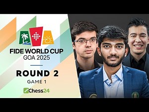 FIDE World Cup 2025: Heavy Hitters Gukesh, Nodirbek, Arjun & Co Enter The Field!! Rd 2 Game 1