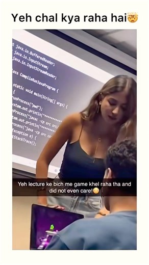 Hmari class ka sabse naughty student hai yeh🫣#collegelife #shorts #vlogs #ai #study #trending #code