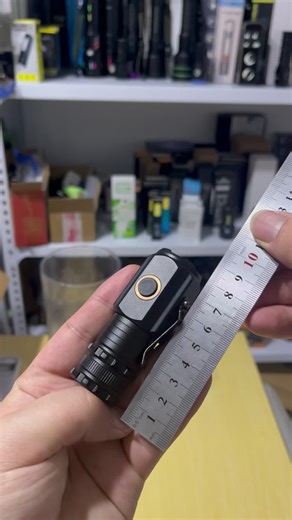 🔥8CM Mini Aluminum Flashlight! Waterproof, Super Bright Beam Penetrates Trash Bags—Ultra Compact EDC Essential! #aluminumflashlight #10000lumensuperbright #usbcrechargeablealuminum #fyp #tiktokmademebuyit
