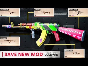 Cold War CUSTOM MODS (Save Class) & GUNSMITH CUSTOMS Attachments - Finally!