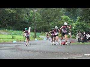 2025 08 10 全国ローラースキー 鹿角 女子CL