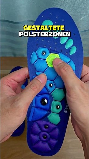 Diese Einlegesohlen fühlen sich an wie eine Fußmassage bei jedem Schritt 😌