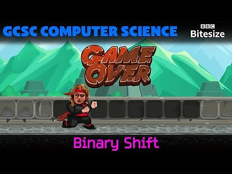 Binary Shift | GCSE Computer Science | BBC Bitesize | Too Tall Productions