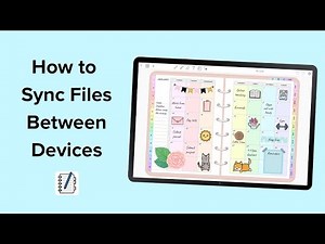 How to sync files between devices | Penly app tutorial