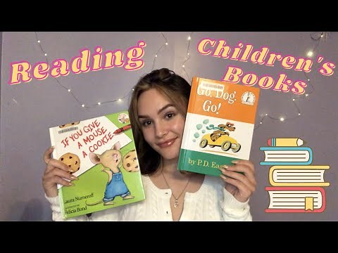 ASMR Reading Children's BOOKS (Whisper)