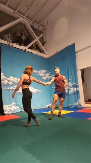 Acro Umbrella on Instagram: "Check out this fun and dynamic dance lifts sequence from @theacropilot and @acrolorynne taught this last Monday!"