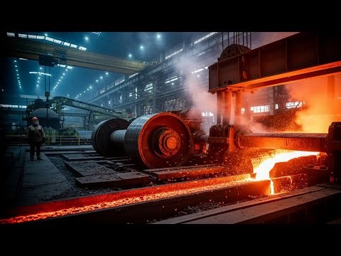 How They Make Steel at Scale - Full Production Process You've Never Seen