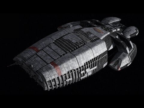 Battlestar Galactica - Dynamic Digital Creations kit 1/1930 scale parts review