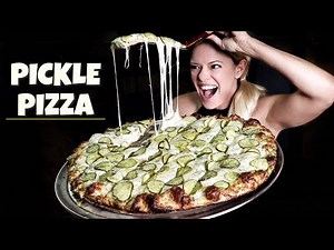 Pickle Pizza Mukbang! | QC Pizza | Twin Cities