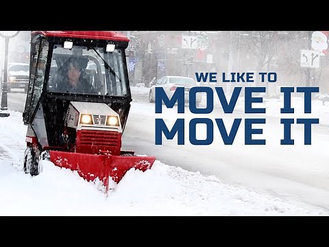 The Most Functional Snow Plow - Ventrac V-Blade Simple Start