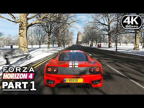 Forza Horizon 4 Gameplay Walkthrough Part 1 - PC 4K 60FPS No Commentary