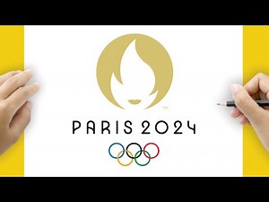 How to Draw the Olympic Paris 2024 Logo | Step-by-Step Tutorial