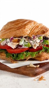 The DC Chicken Salad Sandwich is BACK! 🎉 Originating in one of our Washington DC cafes many years ago, our DC Chicken Salad Sandwich returns and is now served on a rich, flaky, and buttery croissant. This is the perfect spring sandwich! Order one to-go at the link below: https://order.cornerbakerycafe.com/ | Corner Bakery