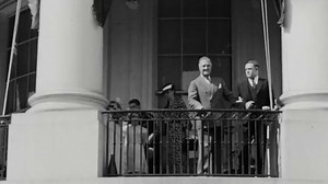 Rare film shows FDR walking