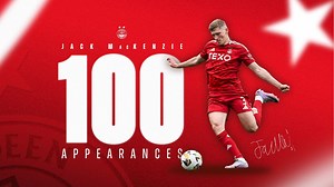 100 not out for Jack MacKenzie so far 🔴 | Aberdeen Football Club