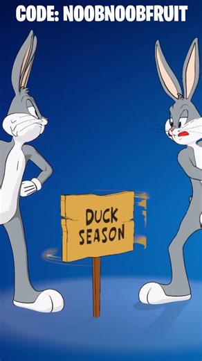 RABBIT SEASON Emote Showcase ft. Bugs Bunny | Fortnite #shorts