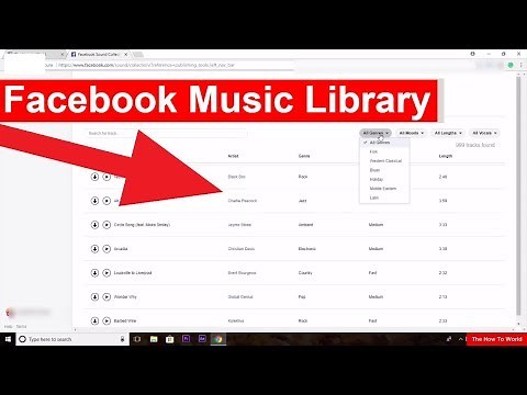 how to find Facebook music library | Facebook royalty free music