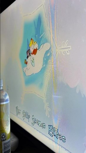 Frosty the Snowman 45th anniversary DVD menu third footage up close ￼￼