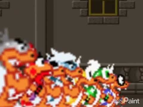 (Unfinished) Bowser's plan - 2024 [sprite animation]
