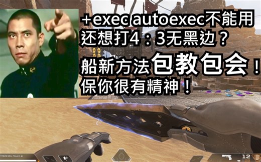 [APEX] 全新方法让你再次实现4：3无黑边打APEX