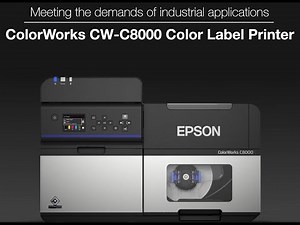 Epson ColorWorks C8000 Color Inkjet Label Printer