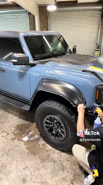How to Install Paint Protection Film on a Ford Bronco Fender