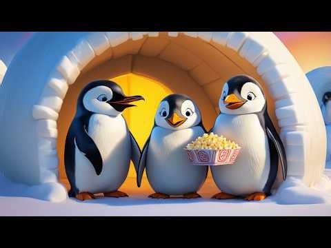 "Pajama Party Penguins 🐧 | Fun & Sweet Bedtime Song for Toddlers"