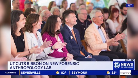 UT cuts ribbon on new forensic anthropology lab