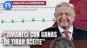 9.2K views · 547 reactions | "Les decía que estoy contento porque a pesar de toda esta campaña cada vez más vulgar y ridícula, la gente sigue apoyando a la transformación. Les voy a poner una encuesta, porque amanecí con ganas de tirar aceite", dijo AMLO. | Radio Fórmula | Facebook