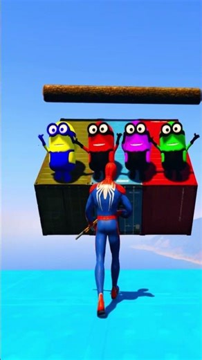 GTA 5 Epic water Ragdolls compilation #9 🔥😱Jumps Fails #ytshorts #shorts #spiderman #funny #gta5