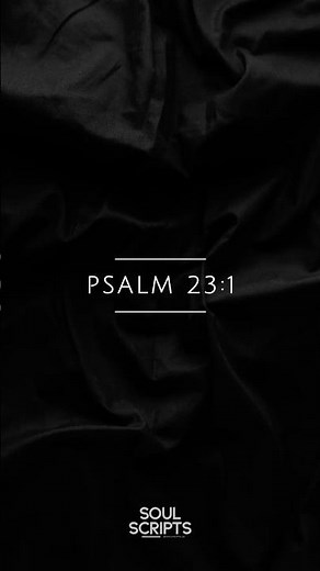 Psalm 23:1 #bibleverse #faith #spiritualgrowth #trustgod