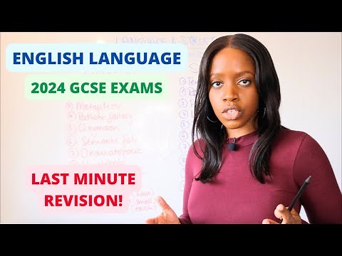 GCSE English Language Paper 1: 2024 Exams... Last Minute Revision | How To EASILY Pass This Paper!